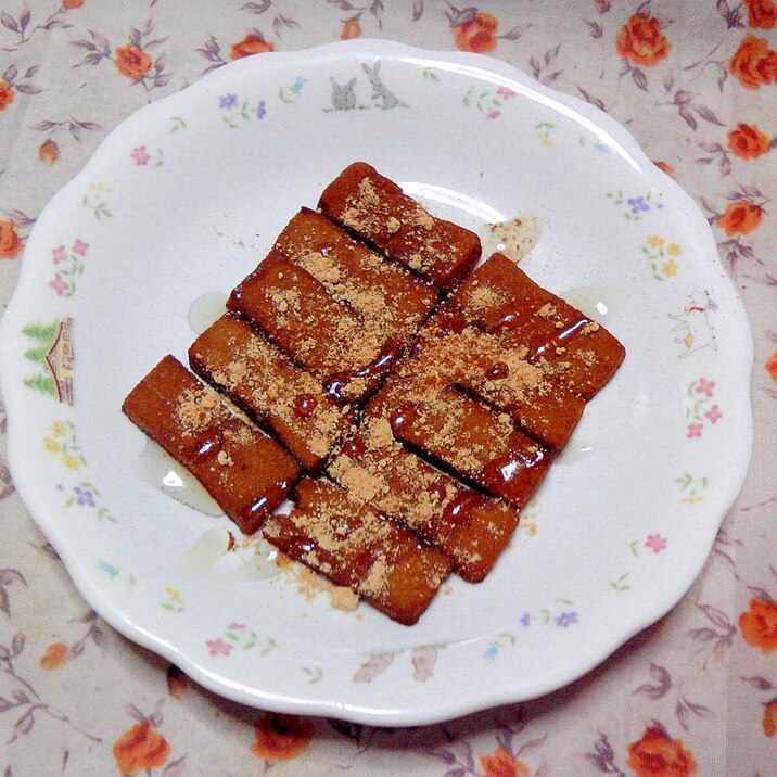 高野豆腐deカフェオレ味のフワフワおやつ レシピ 作り方 By Neko6084 楽天レシピ